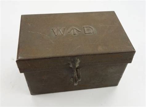 ww2 blue metal box|Metal Ww2 Box .